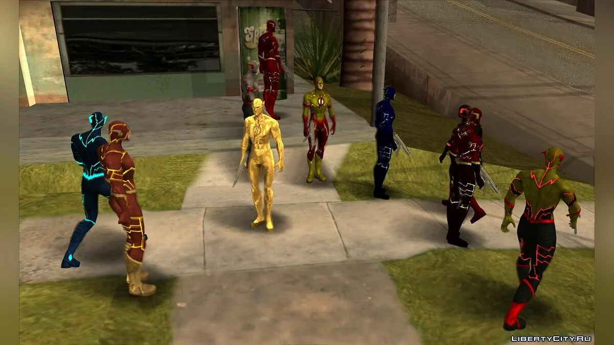 The Flash (New 52) / GTA San Andreas