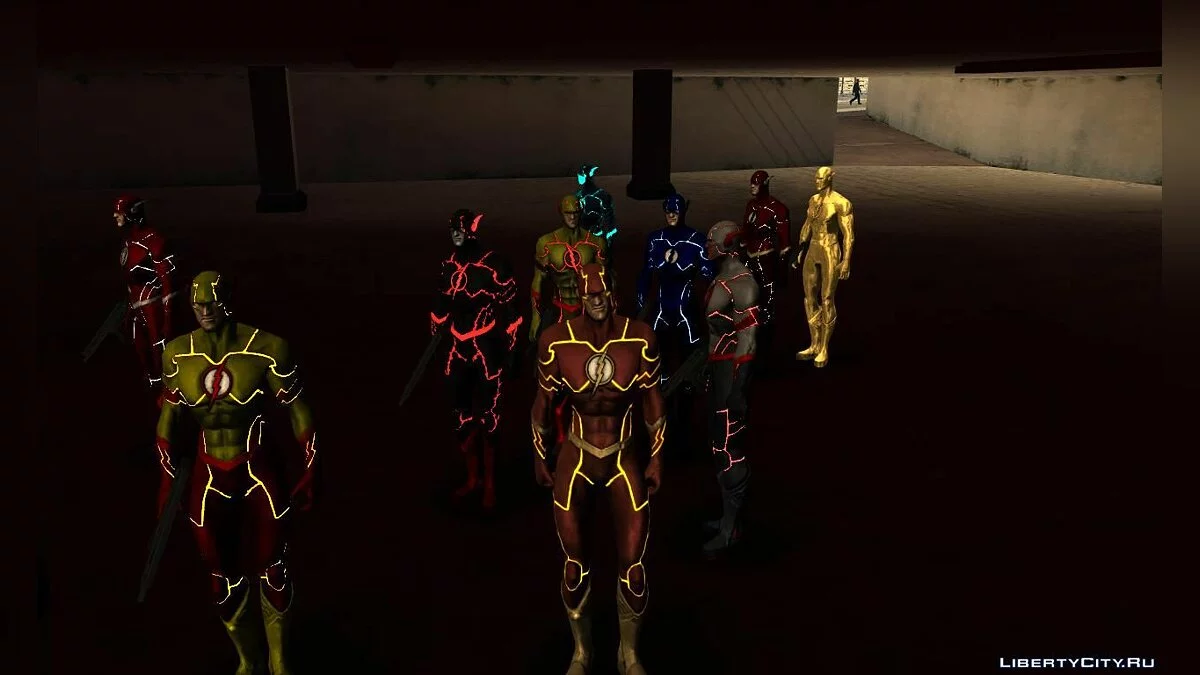 The Flash (New 52) / GTA San Andreas