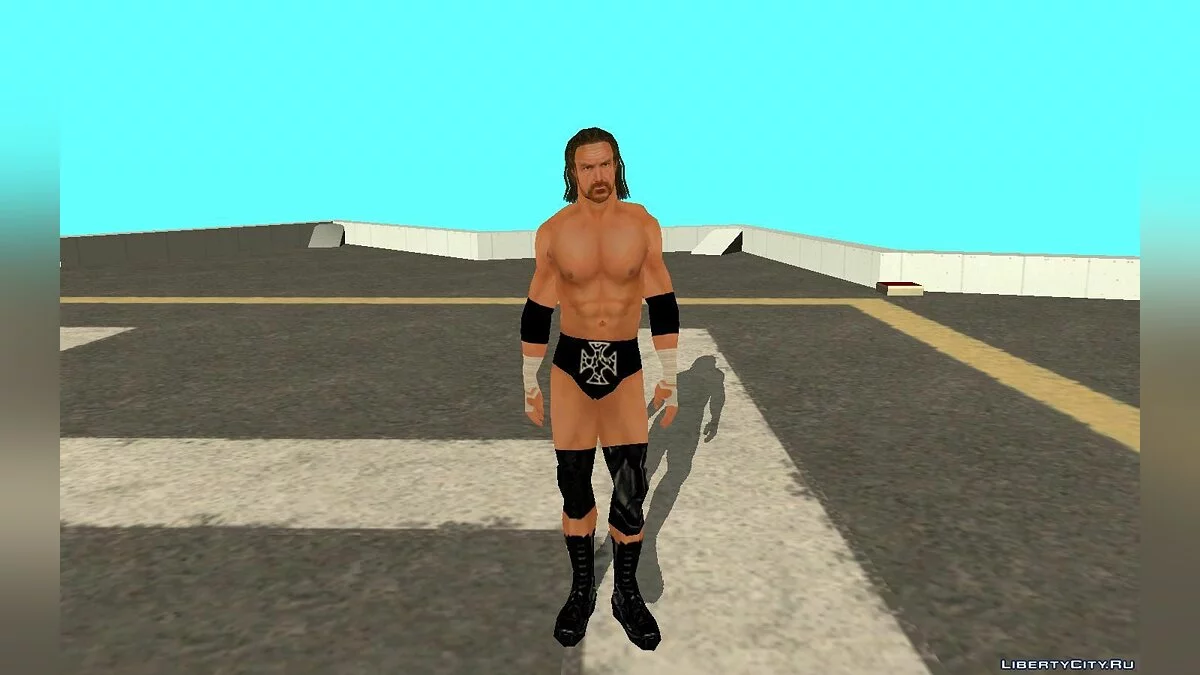 Triple H dari game WWE RAW (2002) / GTA San Andreas