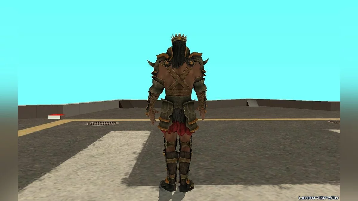 Triple H (Skull King) from WWE Immortals / GTA San Andreas