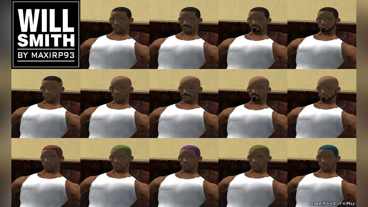 Will Smith Instead of CJ / GTA San Andreas