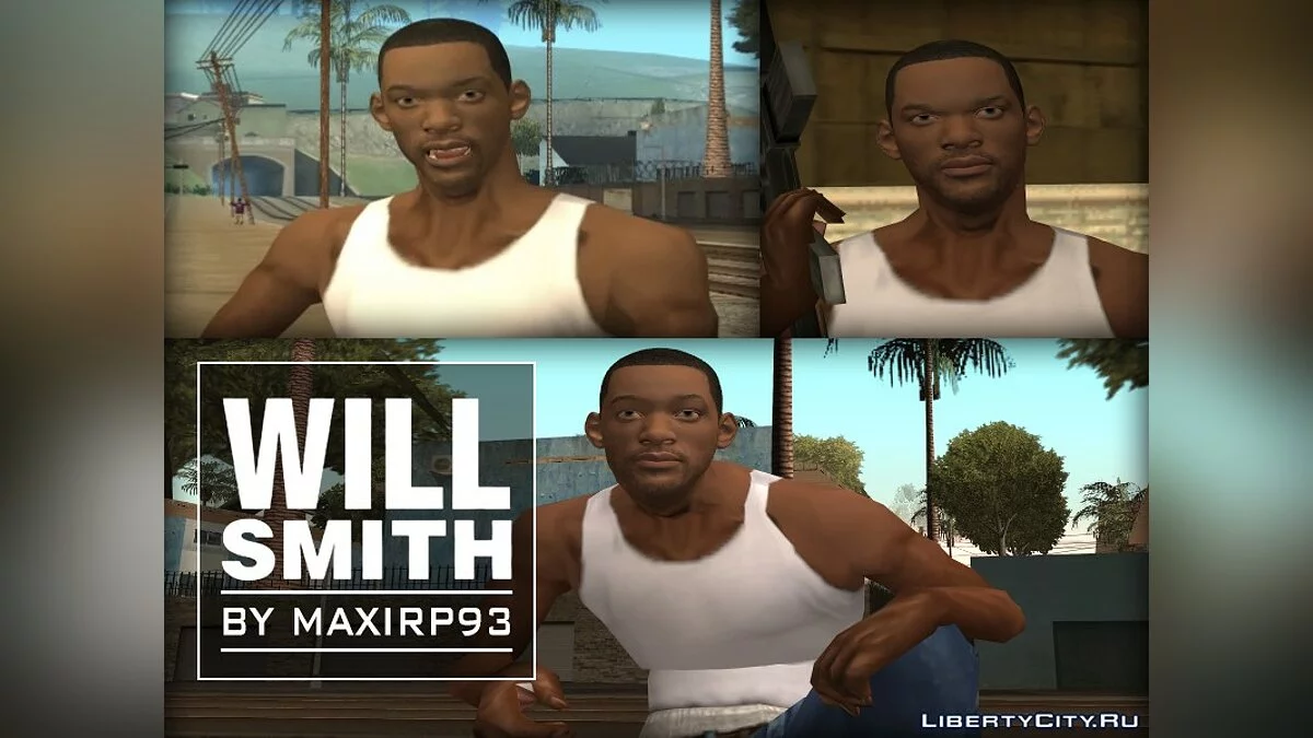 Will Smith Instead of CJ / GTA San Andreas