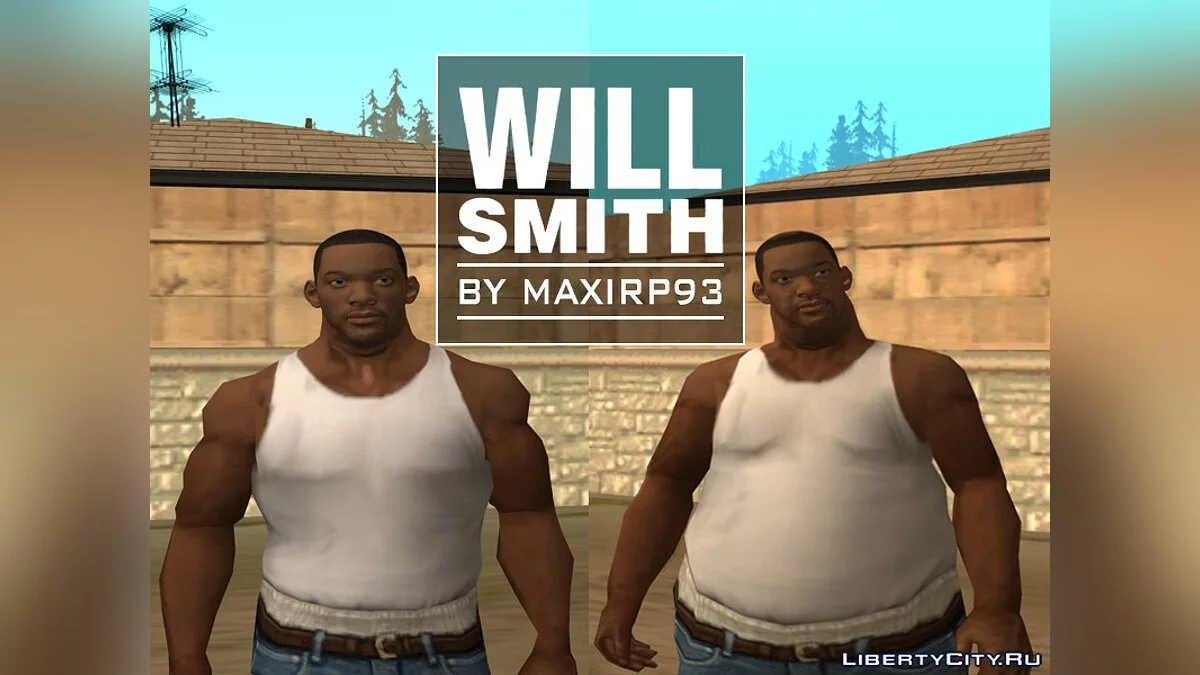 Will Smith Instead of CJ / GTA San Andreas