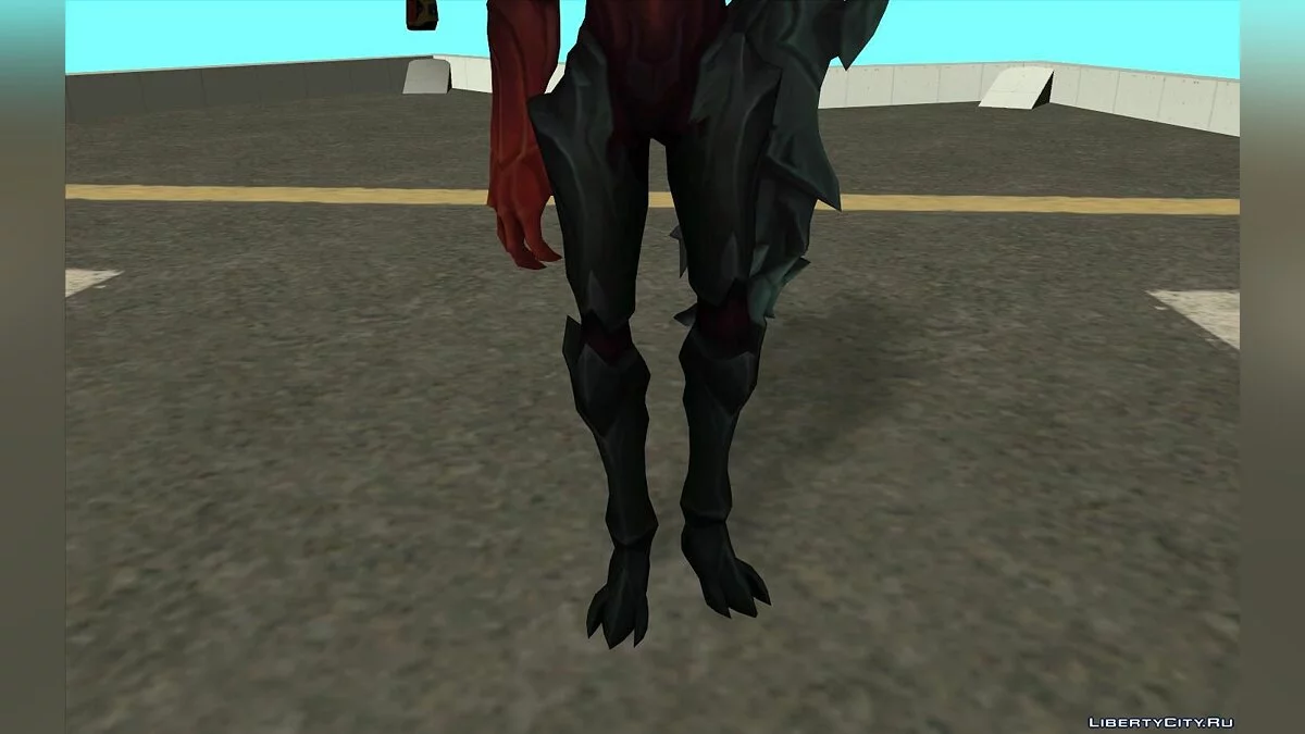 Aatrox from League of Legends / GTA San Andreas