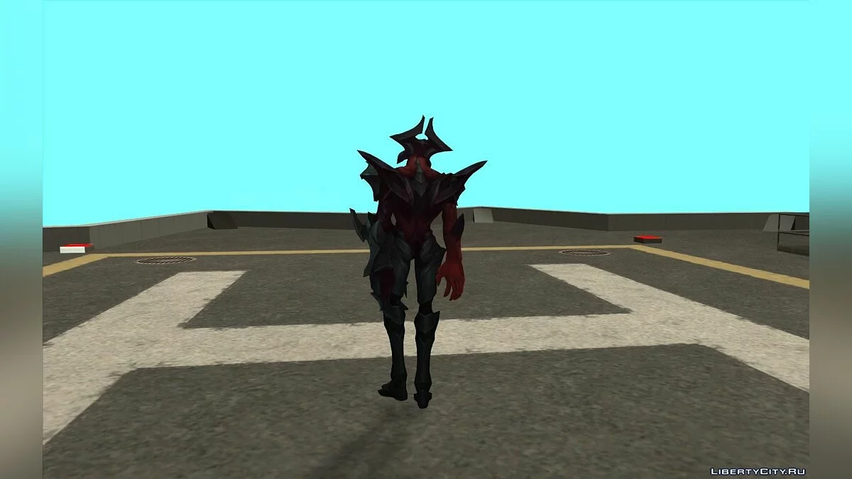 Aatrox from League of Legends / GTA San Andreas