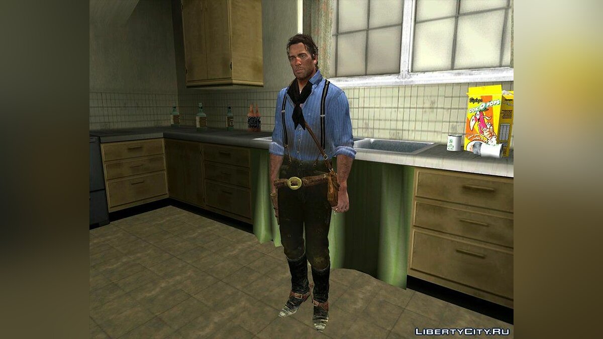 Files to replace arthur morgan.dff in GTA San Andreas (1 file)