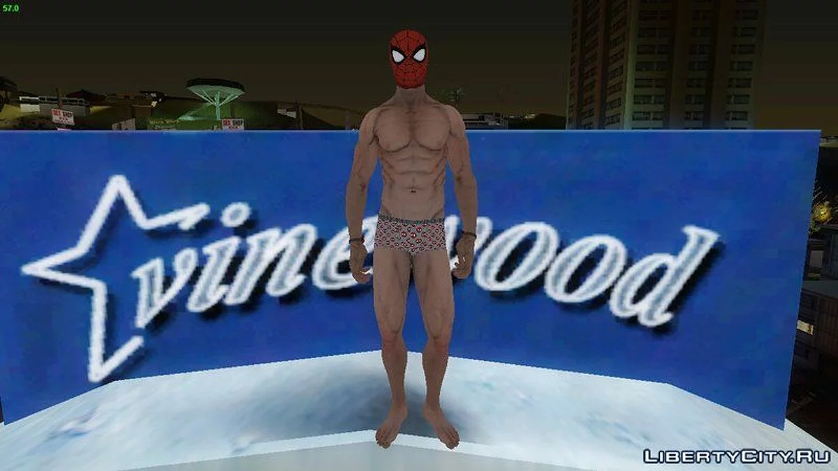 Homem-Aranha de cuecas / GTA San Andreas