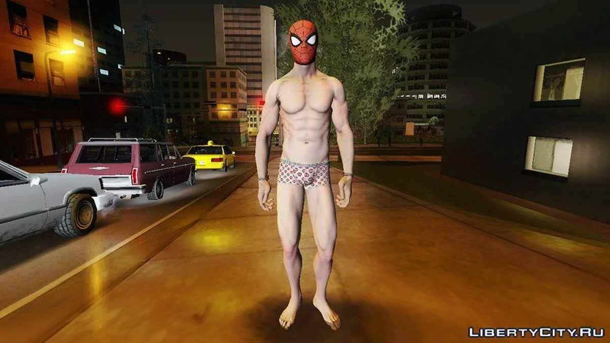 Homem-Aranha de cuecas / GTA San Andreas