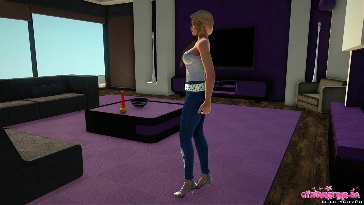 Helena Douglas Casual v11 / GTA San Andreas