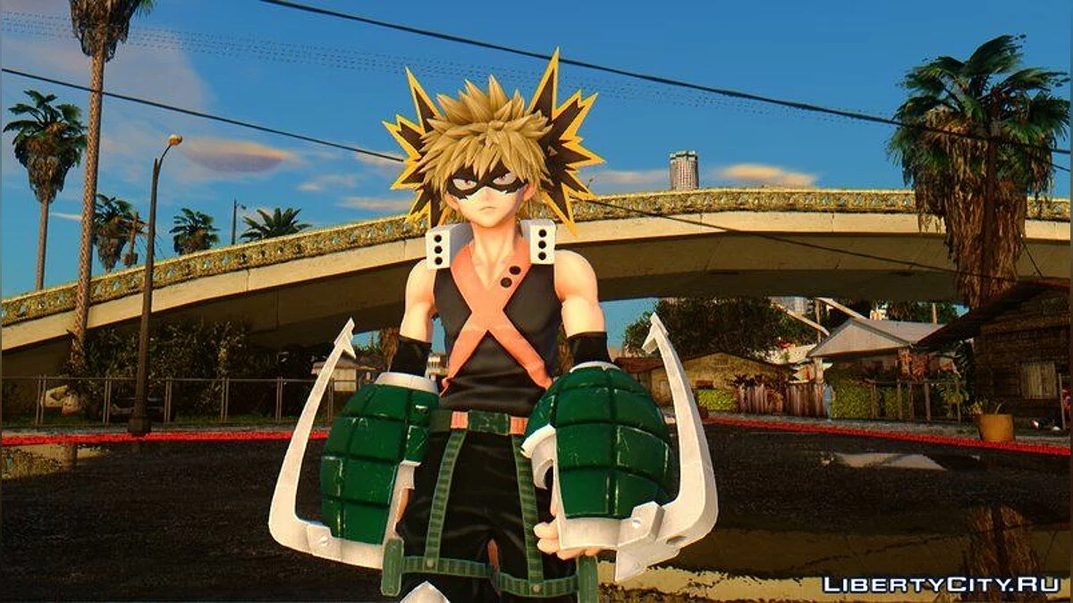 轰炸机 Katsuki Bakugo / GTA San Andreas