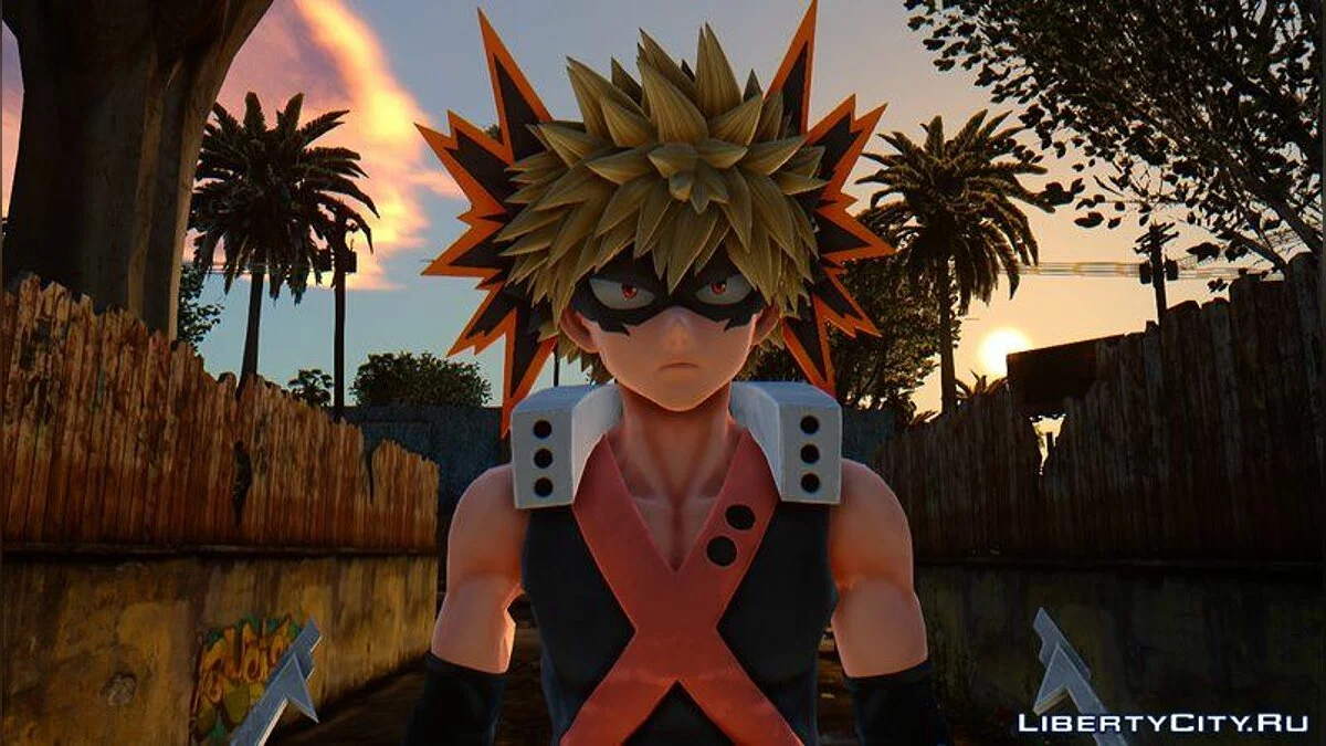 轰炸机 Katsuki Bakugo / GTA San Andreas
