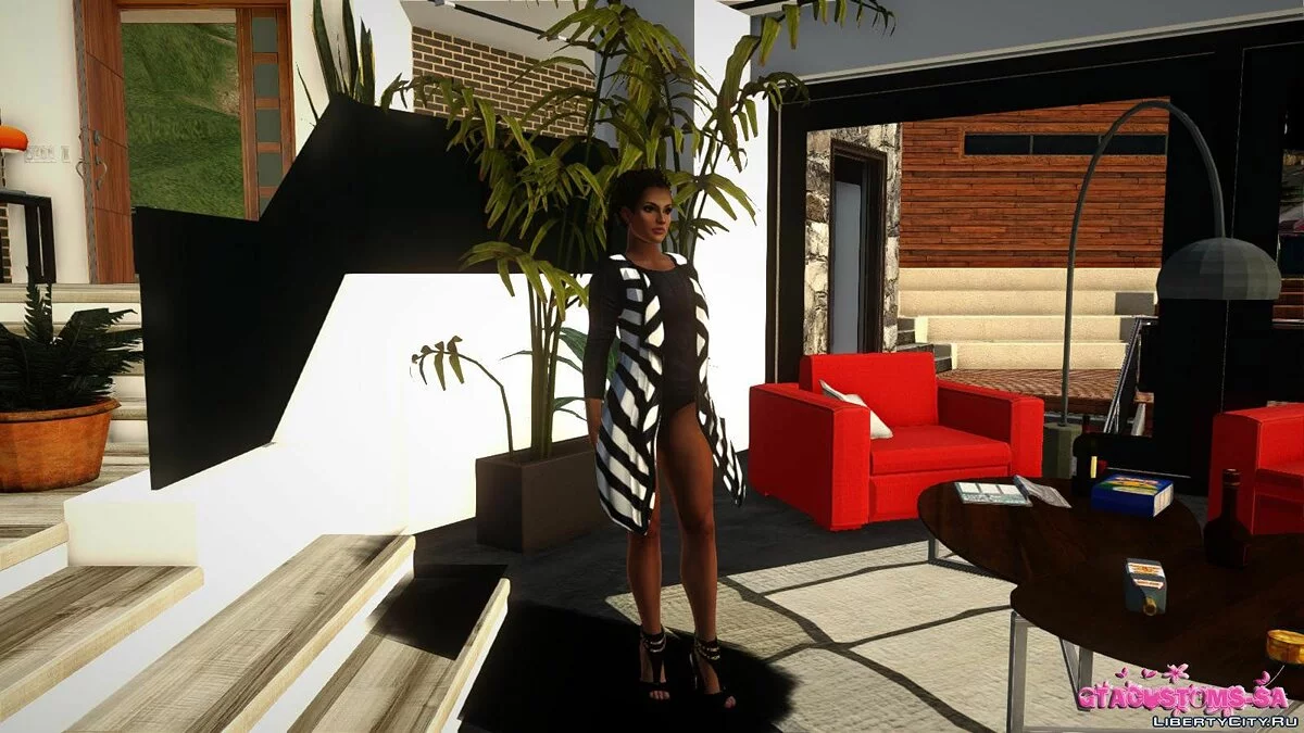Lisa Hamilton Casual v6 / GTA San Andreas
