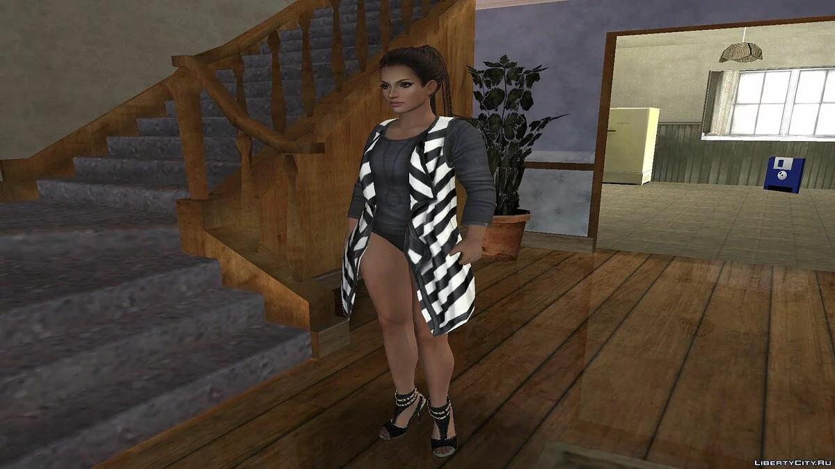 Lisa Hamilton Casual v6 / GTA San Andreas