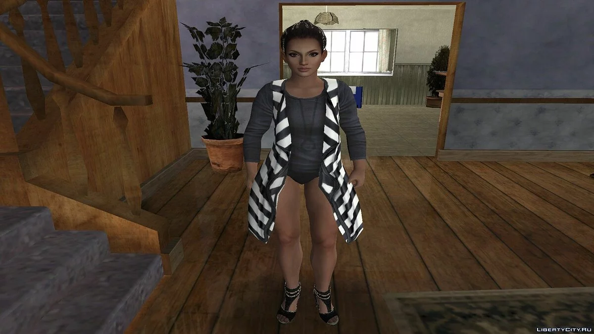 Lisa Hamilton Casual v6 / GTA San Andreas