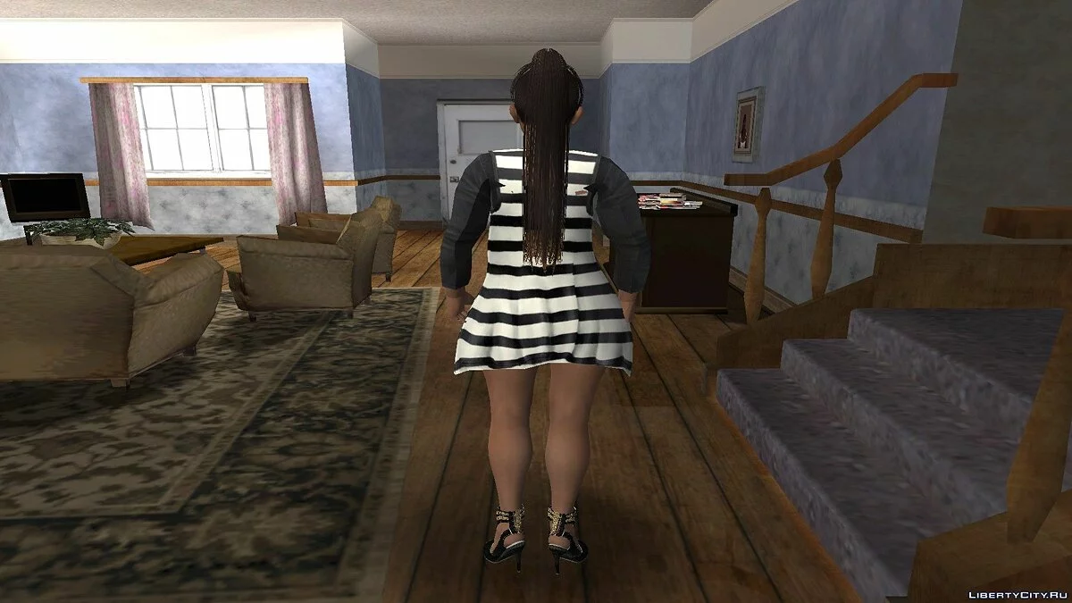 Lisa Hamilton Casual v6 / GTA San Andreas