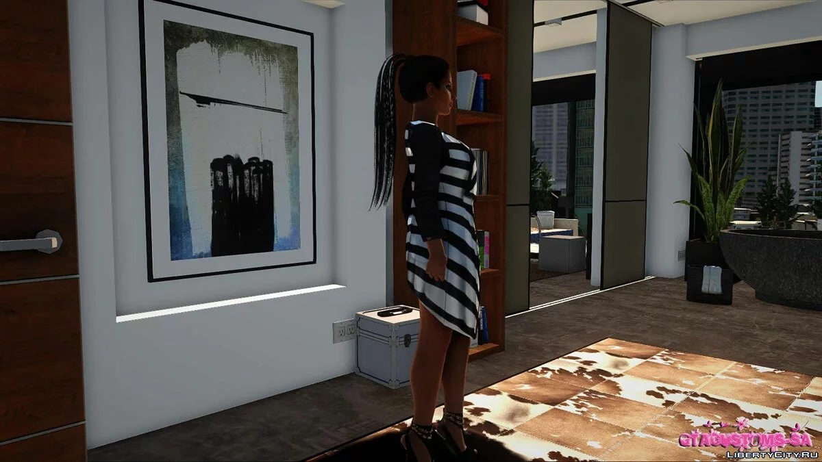 Lisa Hamilton Casual v6 / GTA San Andreas