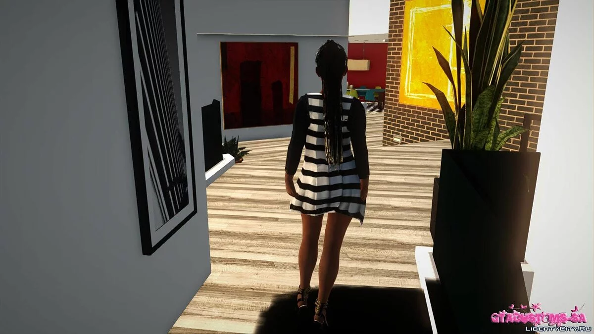 Lisa Hamilton Casual v6 / GTA San Andreas