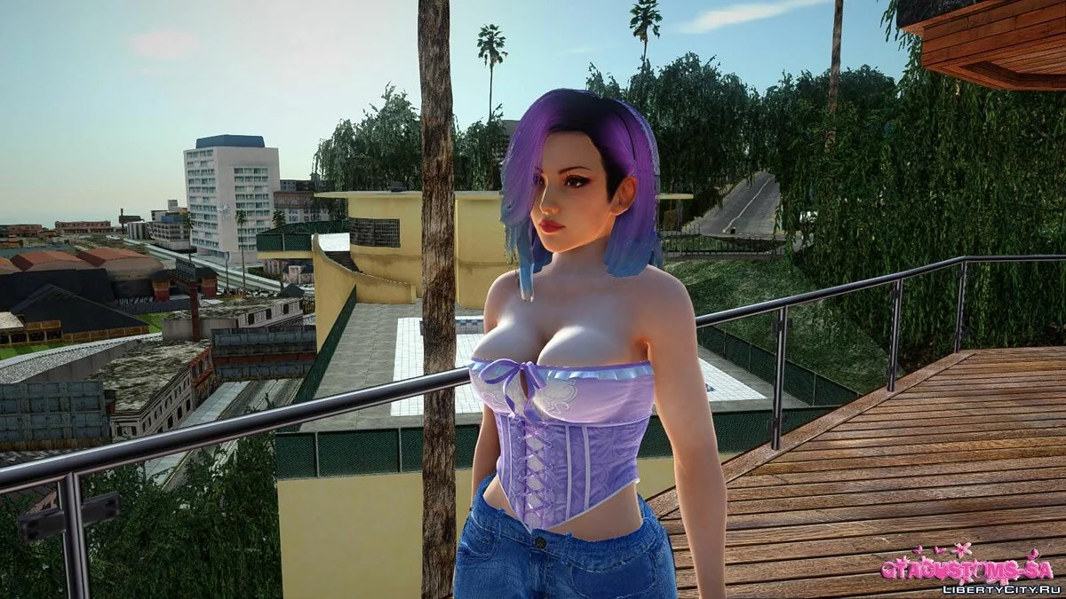 Mai Shiranui Casual v10 / GTA San Andreas
