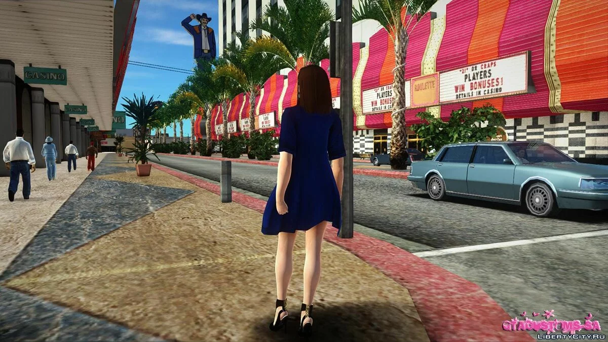 Mai Shiranui Casual v11 / GTA San Andreas