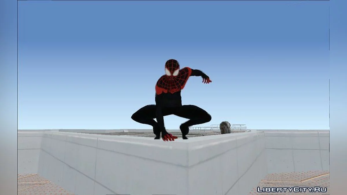 Miles Morales dari Marvel Ultimate Alliance 3 / GTA San Andreas