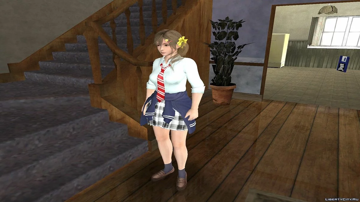 Misaki Spring School Wear / GTA San Andreas