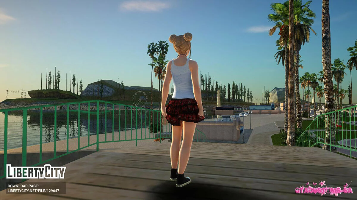 Marie Rose dalam Pakaian Sehari-hari v9 / GTA San Andreas