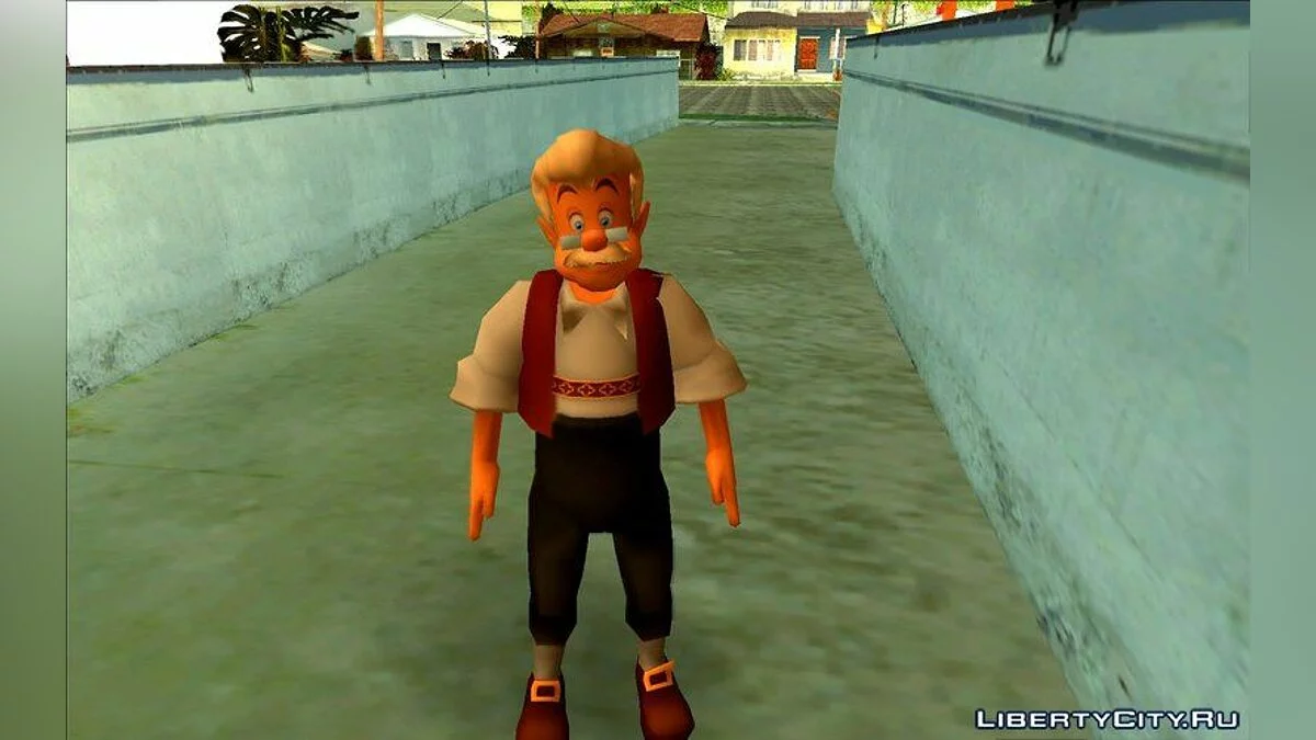 Pinocchio - Skin Pack / GTA San Andreas
