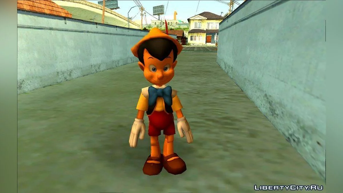 Pinocchio - Skin Pack / GTA San Andreas
