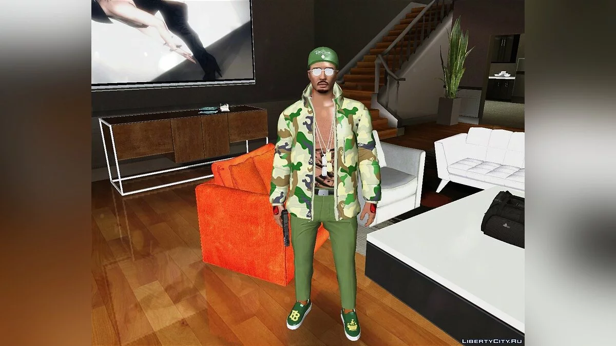 Random Skin #235 from DLC "Casino & Resort" / GTA San Andreas