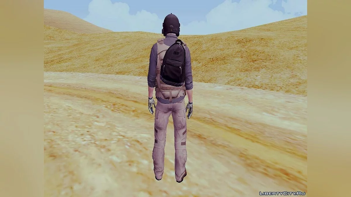 Random Skin #95 (PUBG Outfit) / GTA San Andreas