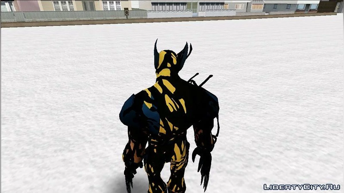 Wolvervenom from Marvel Heroes / GTA San Andreas