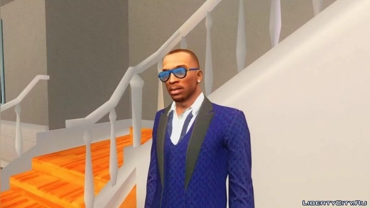CJ from the "Casino & Resort Outfit" Update / GTA San Andreas