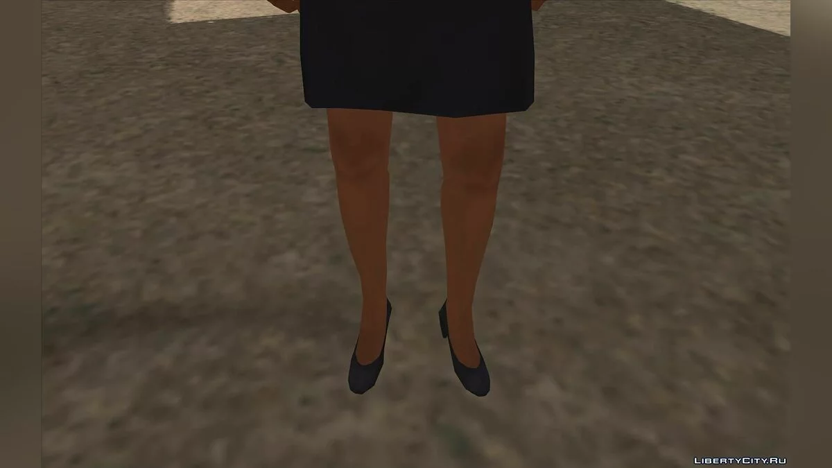 Скин офісної дівчини в HD / GTA San Andreas