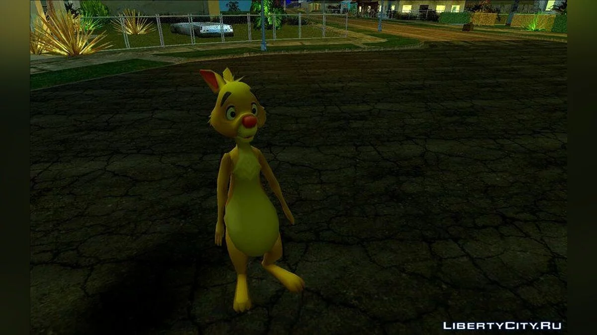 Charakter-Skin-Pack aus Winnie Puuh / GTA San Andreas