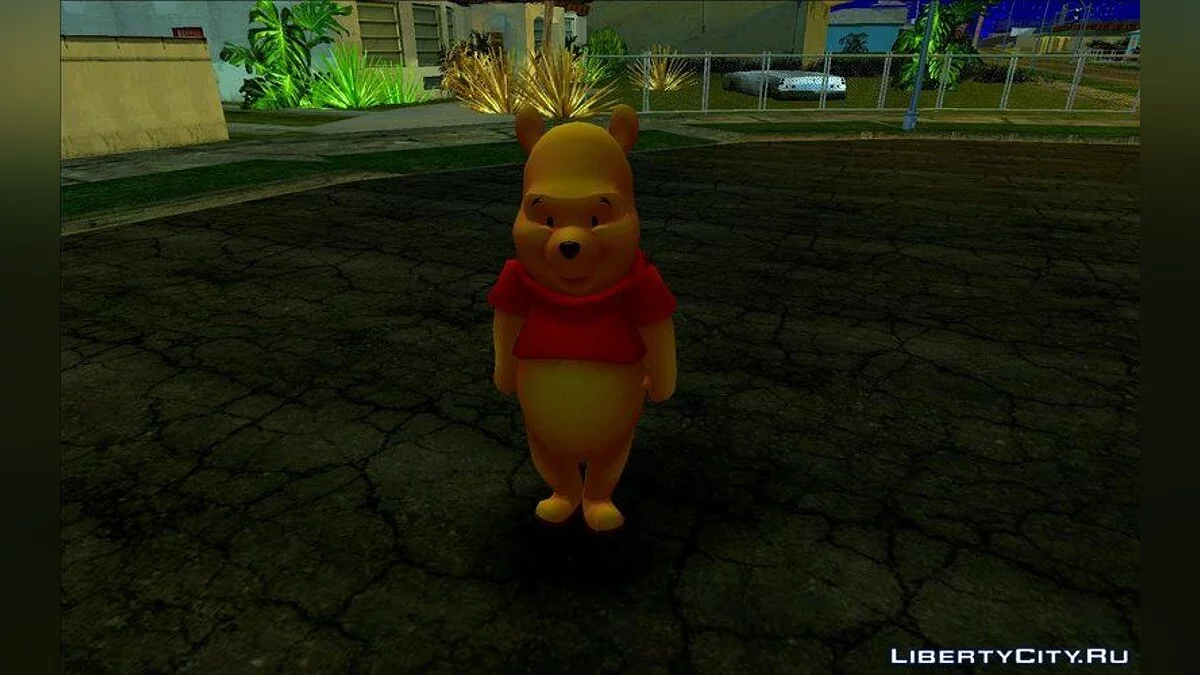 Charakter-Skin-Pack aus Winnie Puuh / GTA San Andreas