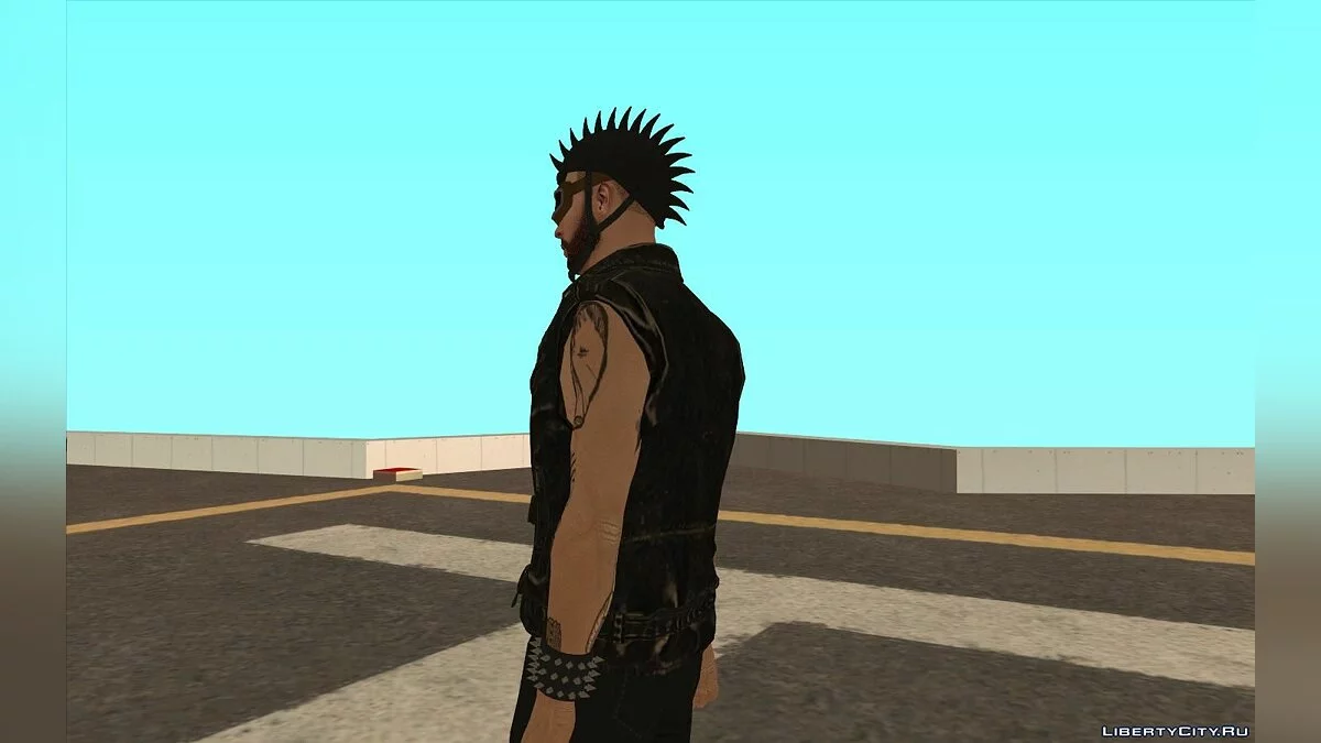Random Skin #74 - Biker Outfit / GTA San Andreas
