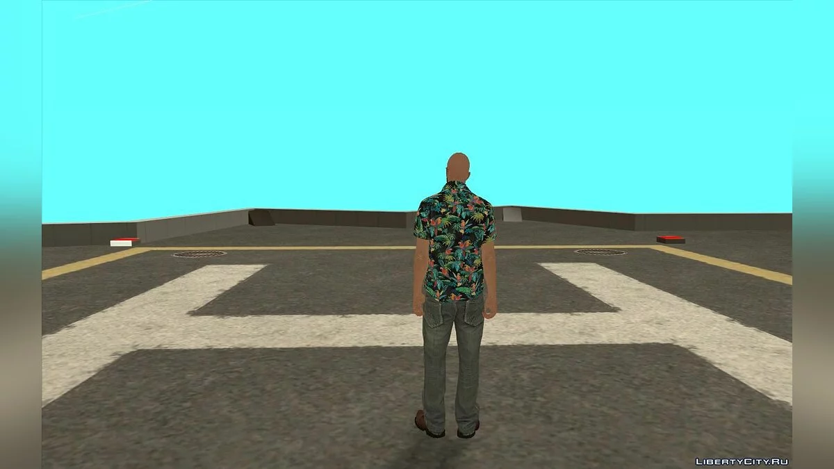 Скін випадковий #75 (в стилі Макса Пейна) / GTA San Andreas