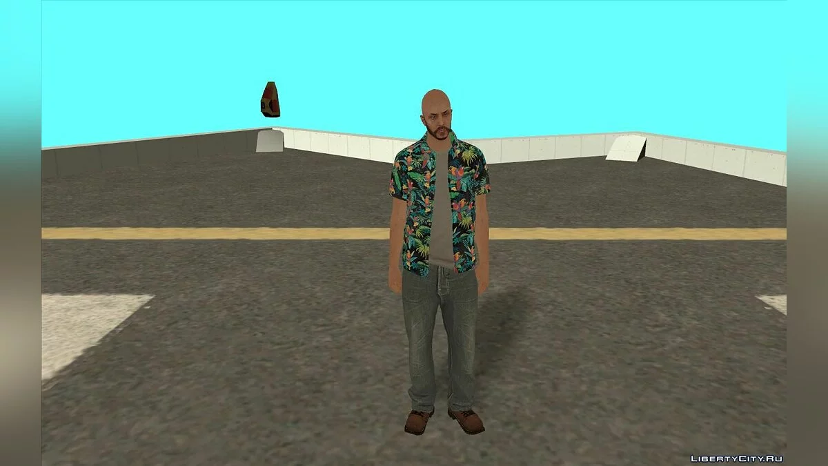 Скін випадковий #75 (в стилі Макса Пейна) / GTA San Andreas
