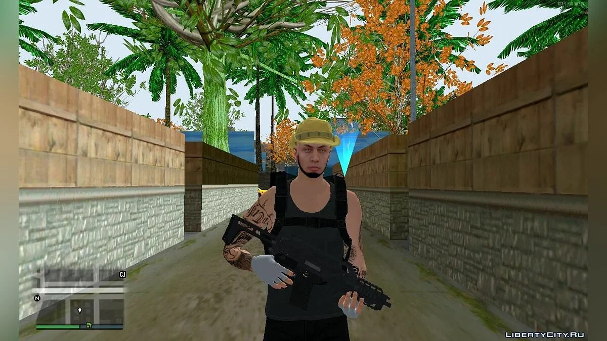 Скін випадковий #82 (екіпіровка Ghost Recon Wildland) / GTA San Andreas
