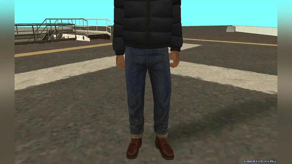 Тревор Філліпс у зимовій куртці / GTA San Andreas