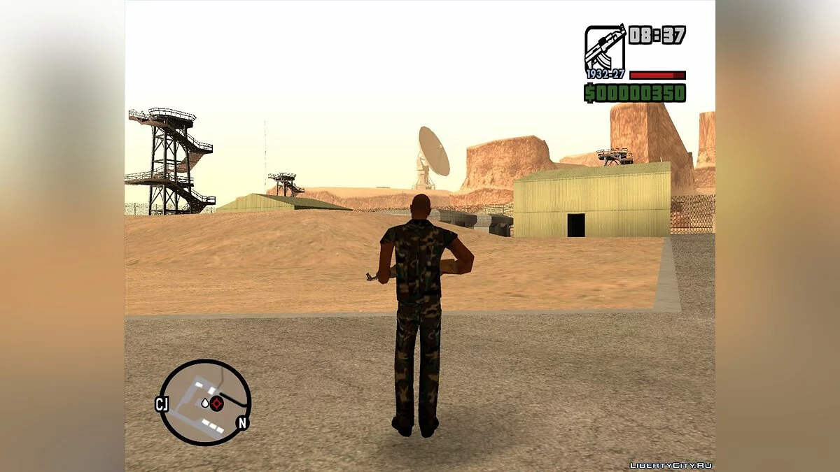 Vic Vance in Military Outfit / GTA San Andreas