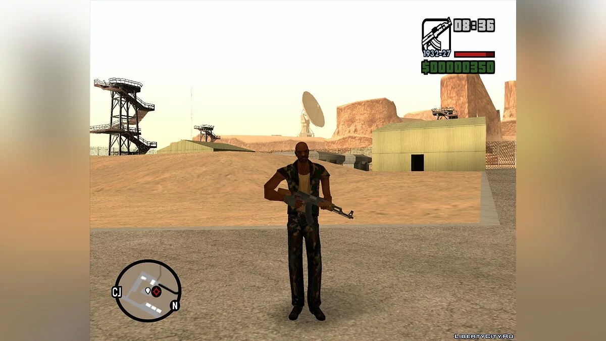 Vic Vance in Military Outfit / GTA San Andreas