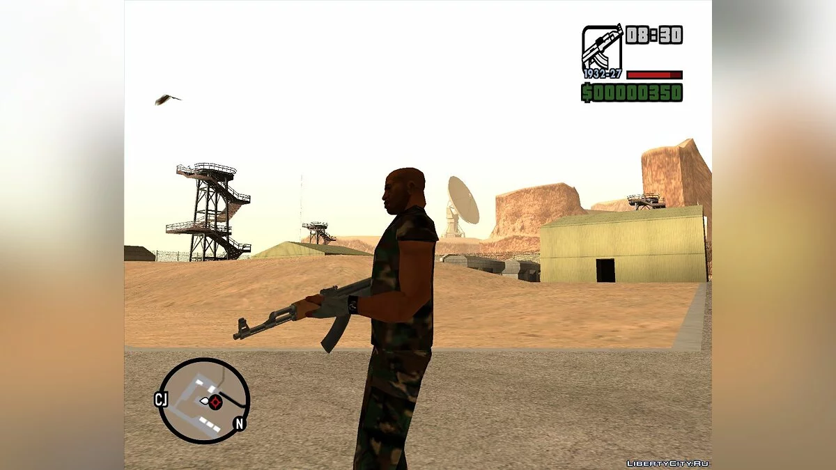 Vic Vance in Military Outfit / GTA San Andreas