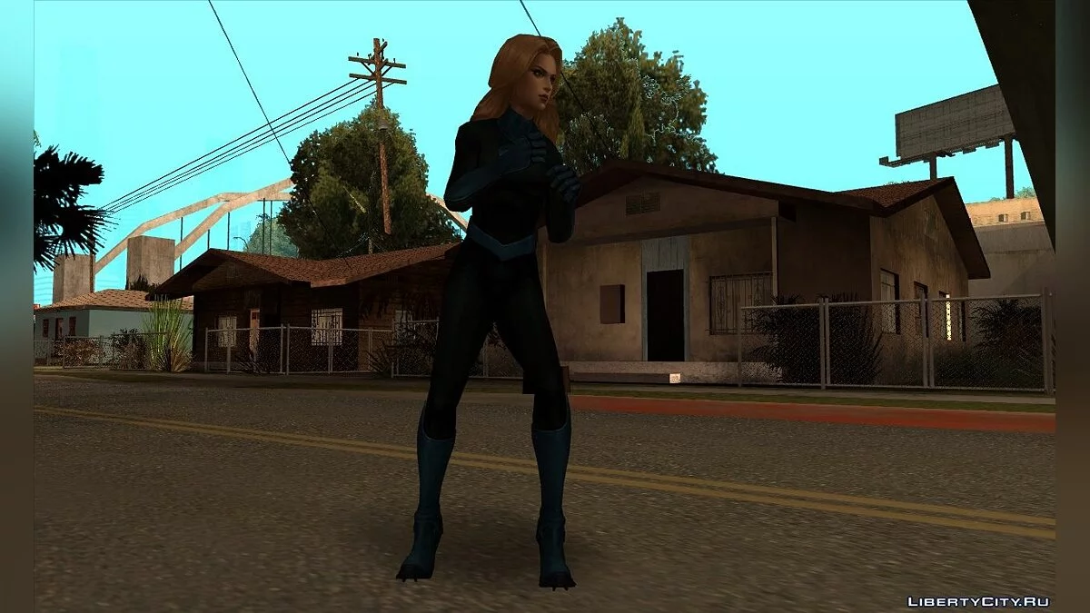 Invisible Woman (MARVEL: Future Fight) / GTA San Andreas