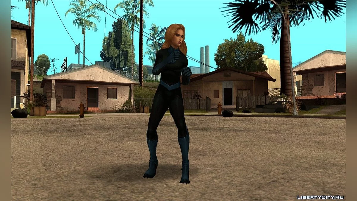 Invisible Woman (MARVEL: Future Fight) / GTA San Andreas