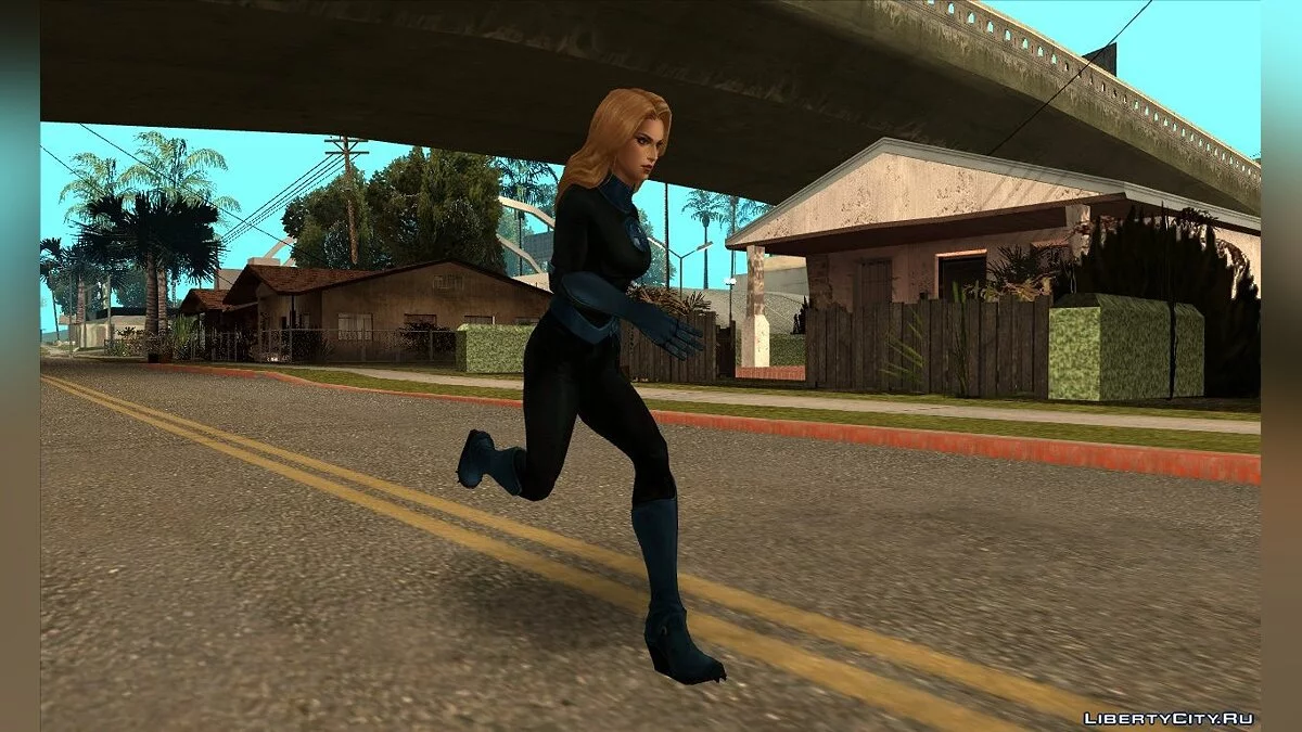 Invisible Woman (MARVEL: Future Fight) / GTA San Andreas