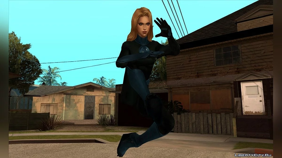 Invisible Woman (MARVEL: Future Fight) / GTA San Andreas