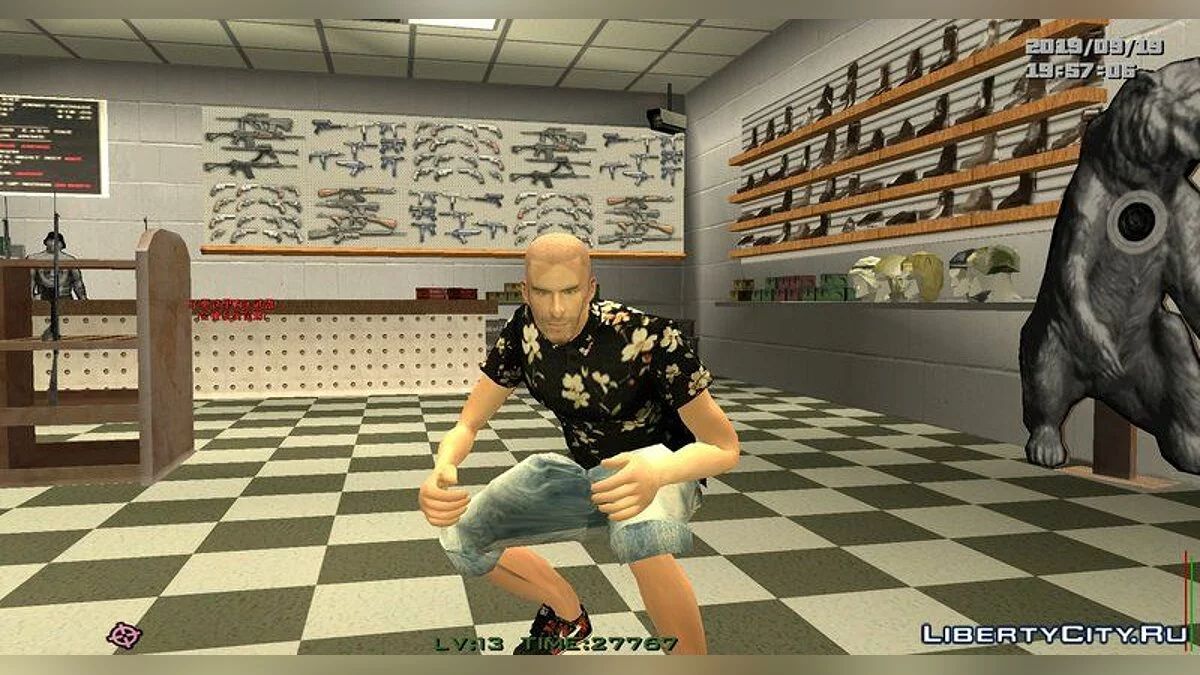 Адам Левайн з Maroon 5 / GTA San Andreas