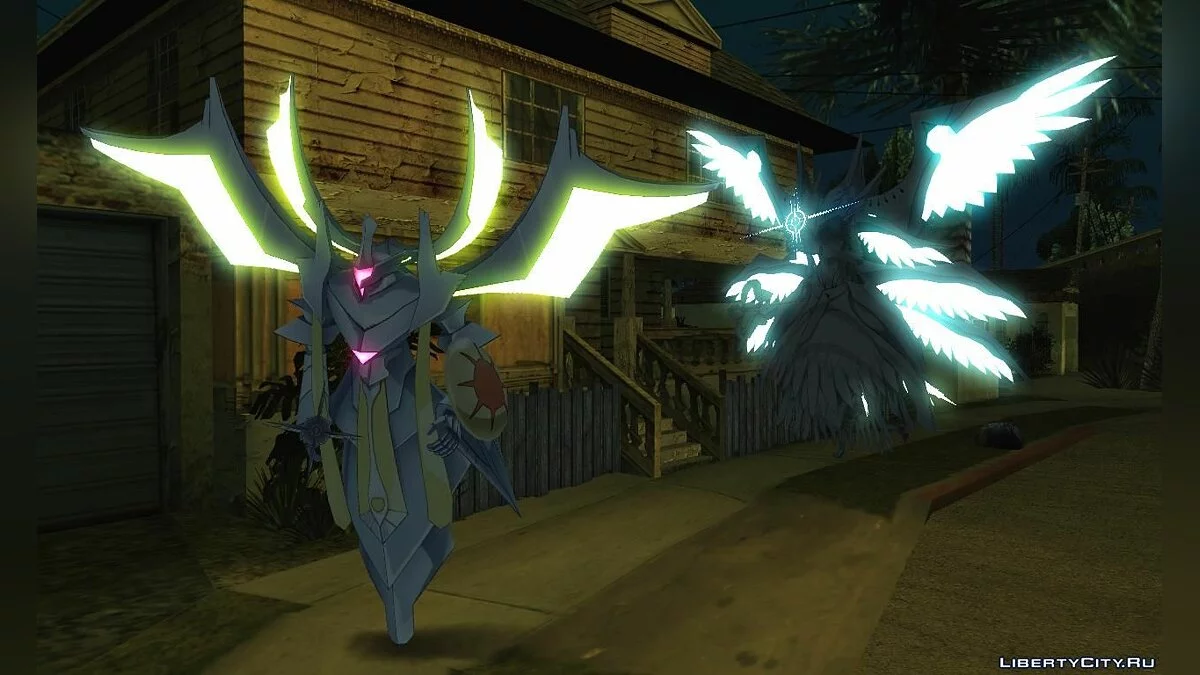 Angels from the Anime Overlord / GTA San Andreas