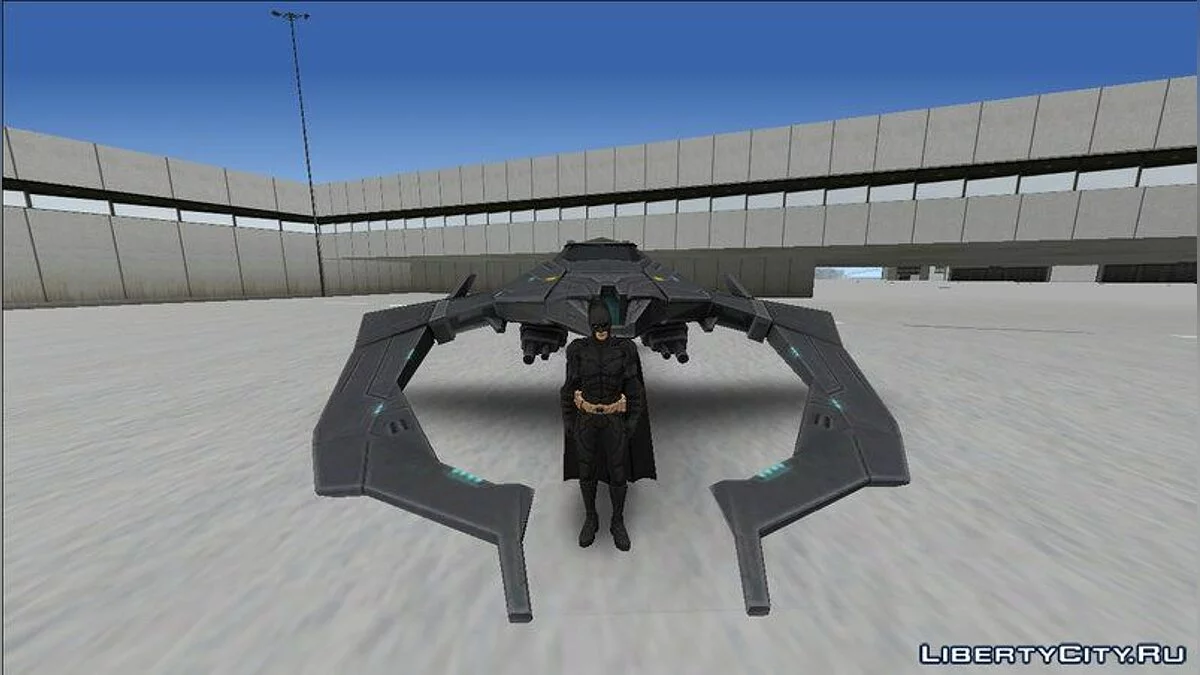 Бетмен The Dark Knight з Fortnite / GTA San Andreas